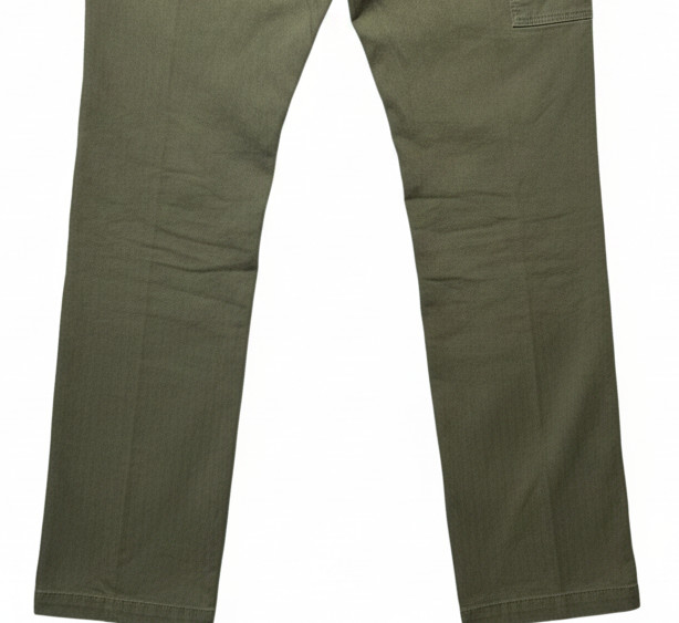 Nwt Alpine Design Men's Utility Pants Herringbone Vintage Olive Green — image 8 of 8